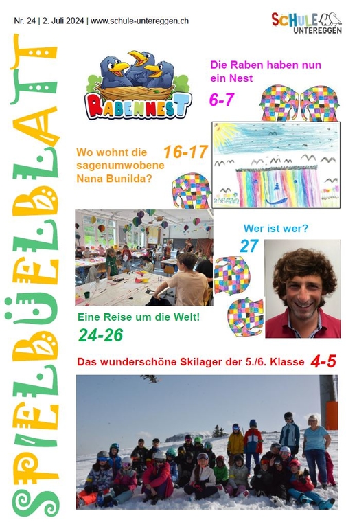 Spielbüelblatt 2024