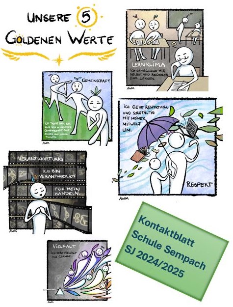 Kontakblatt Schule Sempach