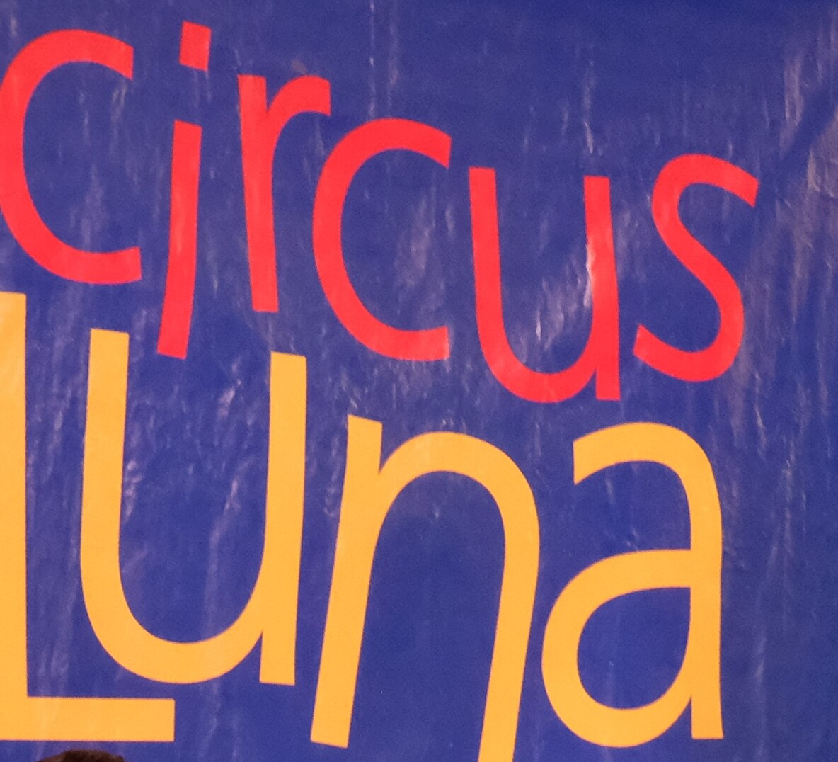 Schriftzug Circus Luna