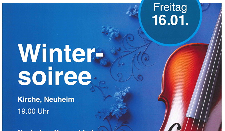 Plakat Wintersoiree