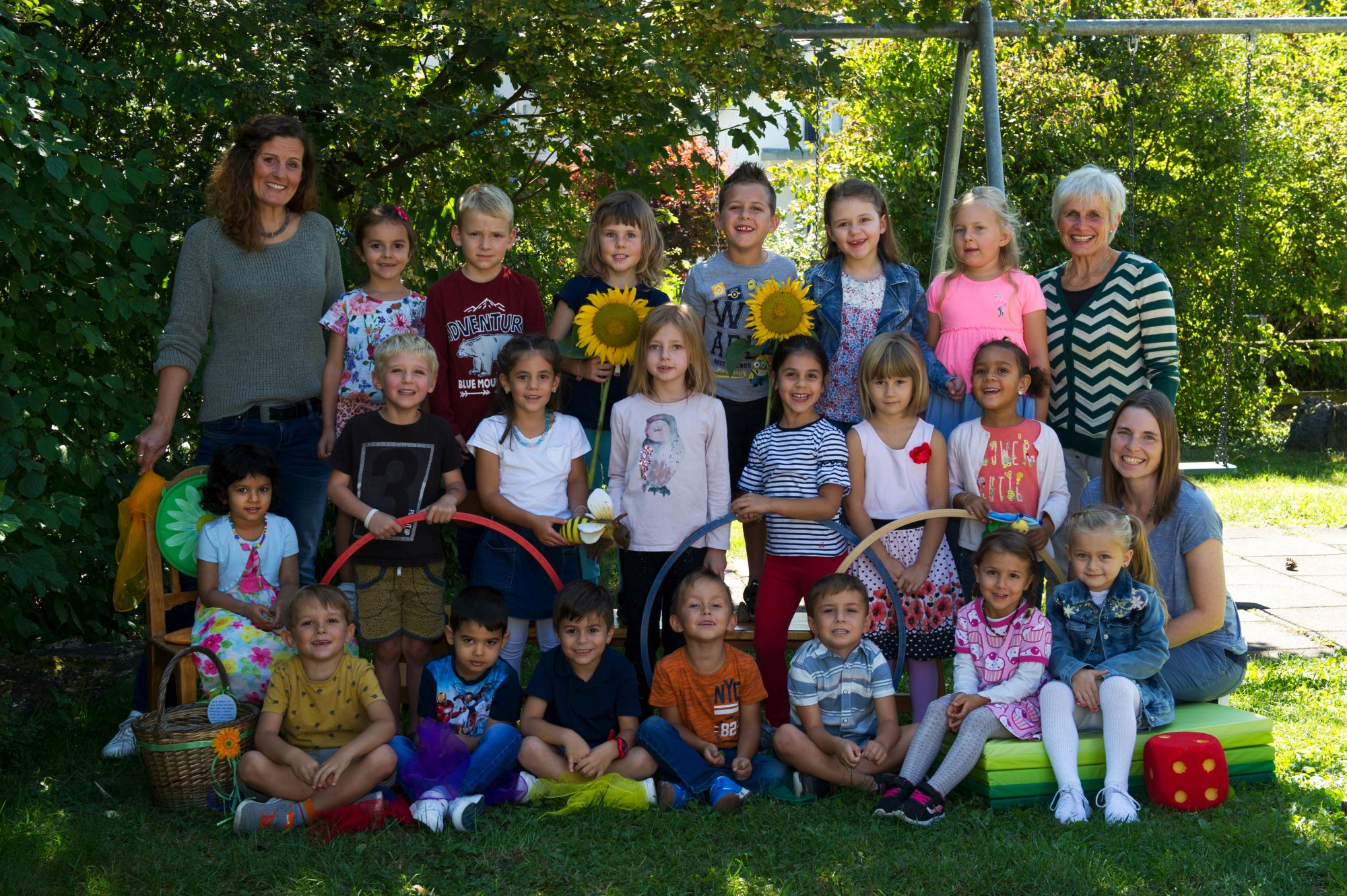 Klassenfoto Kindergarten Schnäggehüsli 2020-2021