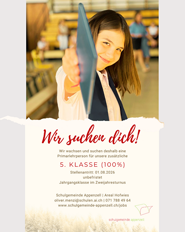 Primarlehrperson 5. Klasse