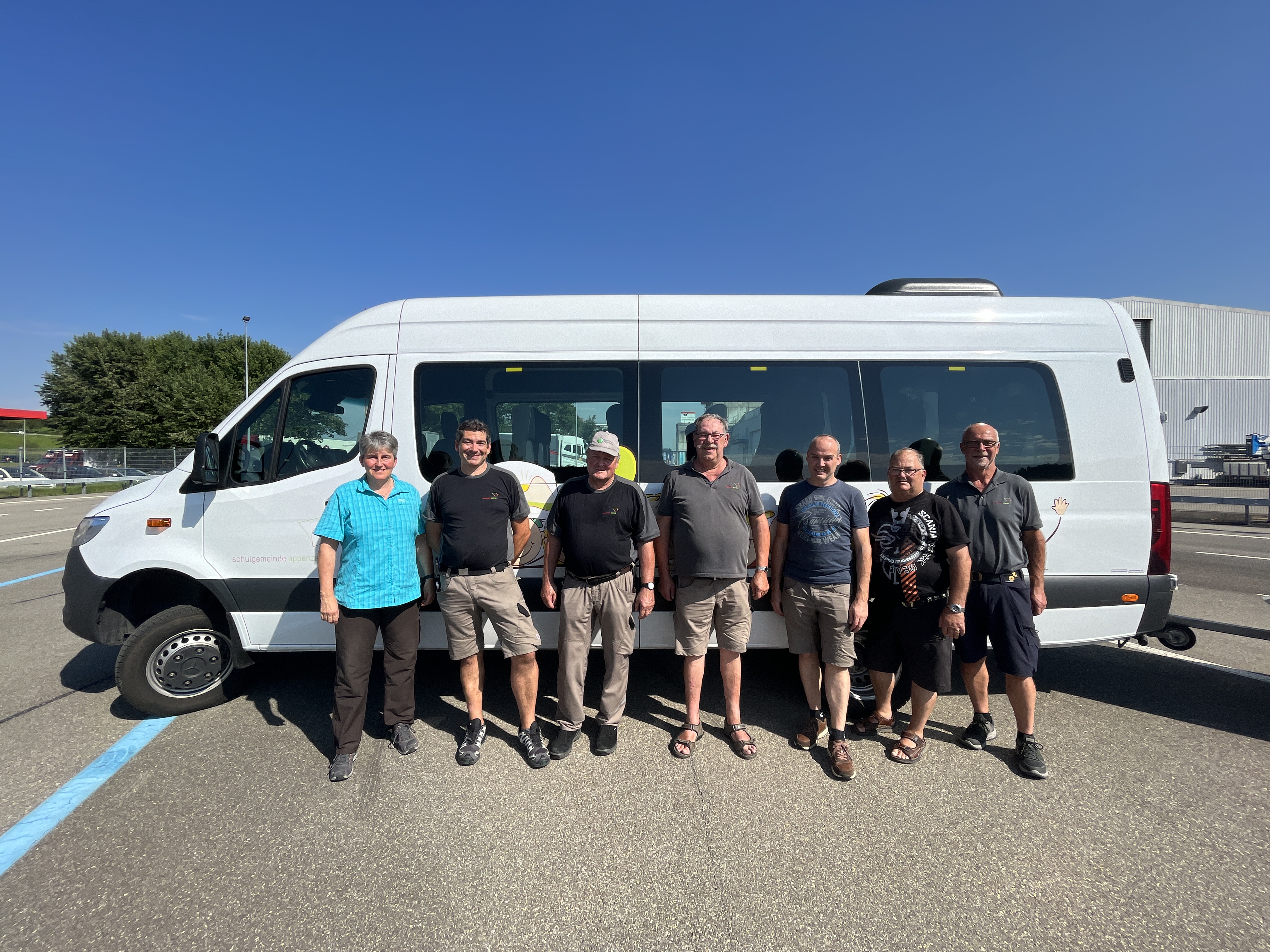 Schulbus- und Pool-Fahrer der Schulgemeinde Appenzell