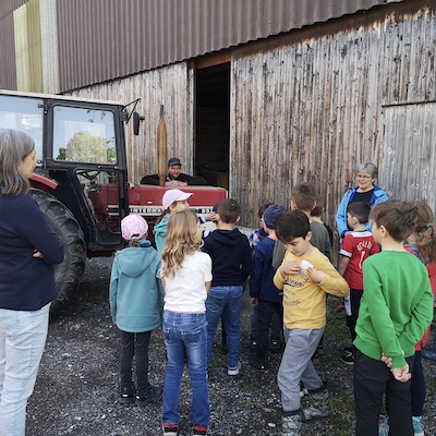 Bauernhofbesuch