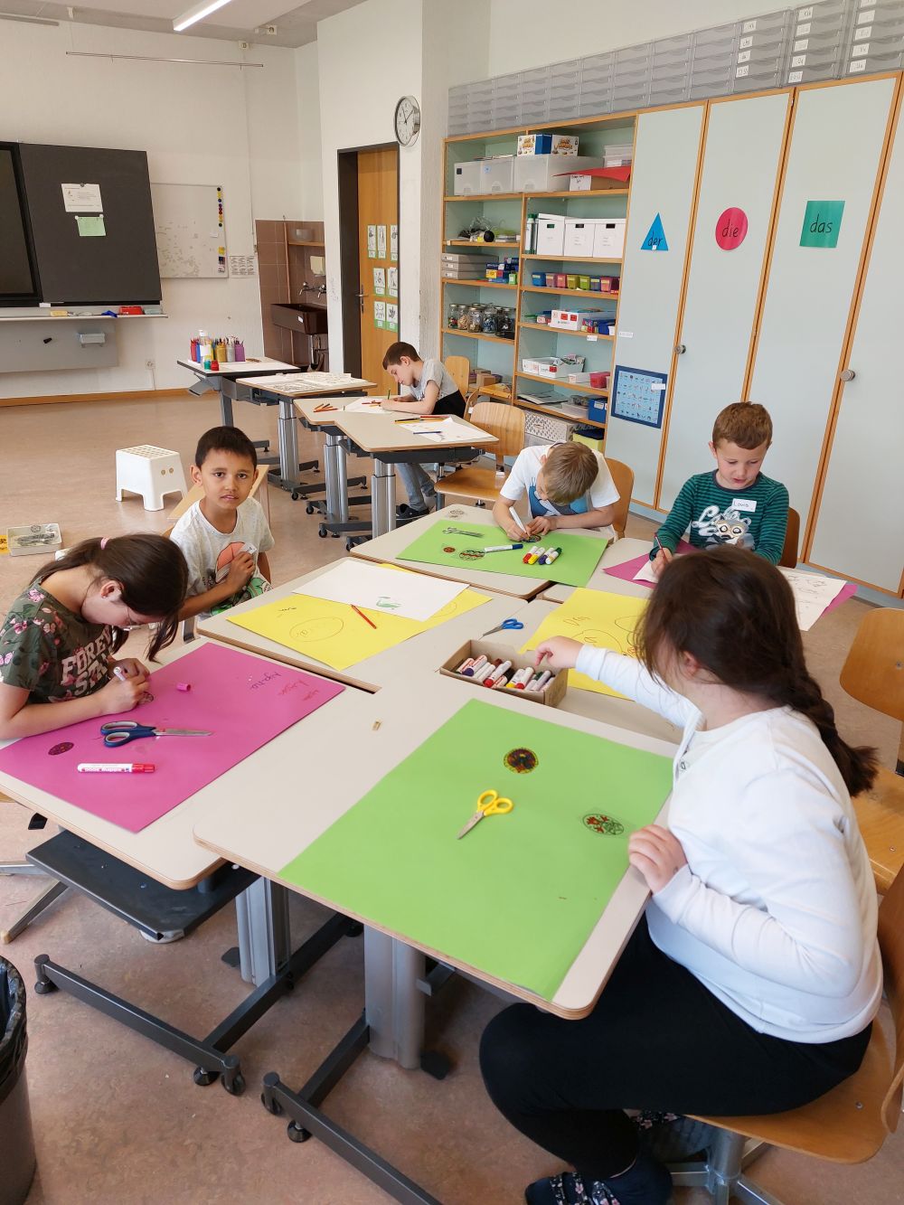 Kreatives Basteln im Osteratelier