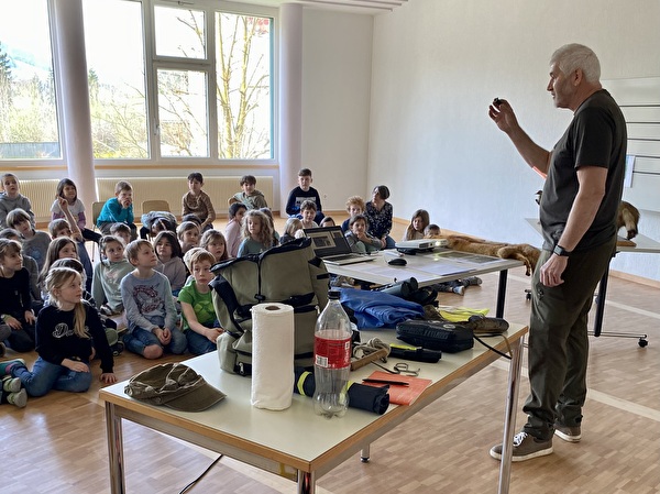 Jäger und Hauswart Martin Limacher
