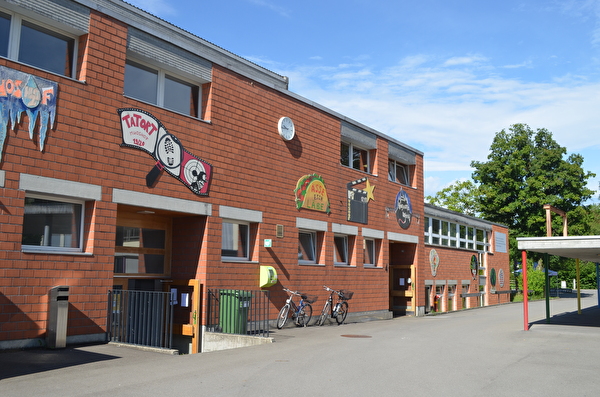 Im Schulhaus Muoshof herrscht wieder Betrieb.