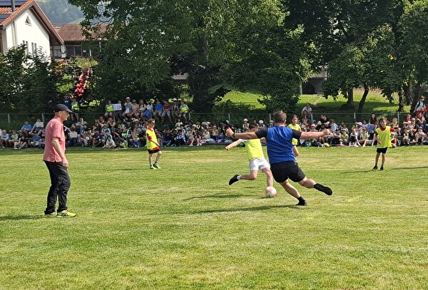 Fussballmatch Seewen
