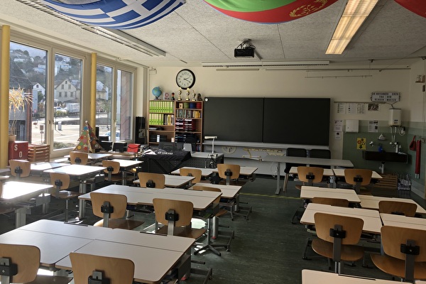 Klassenzimmer 3. Klasse b