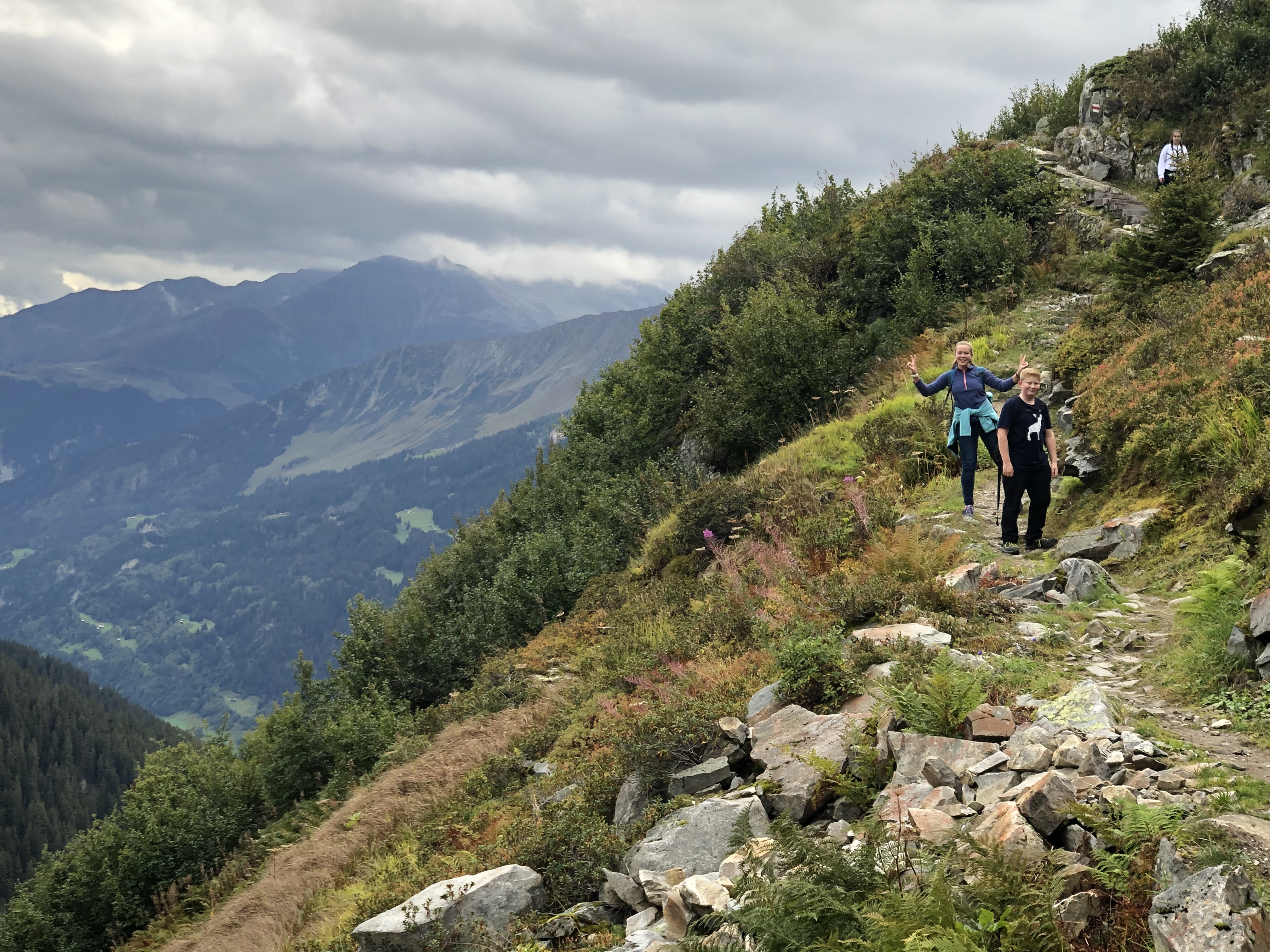 Wanderung oberhalb Disentis