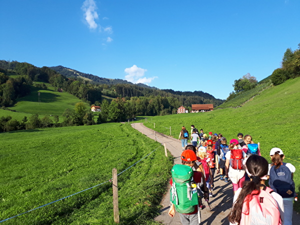 Herbstwanderung 3. Klassen