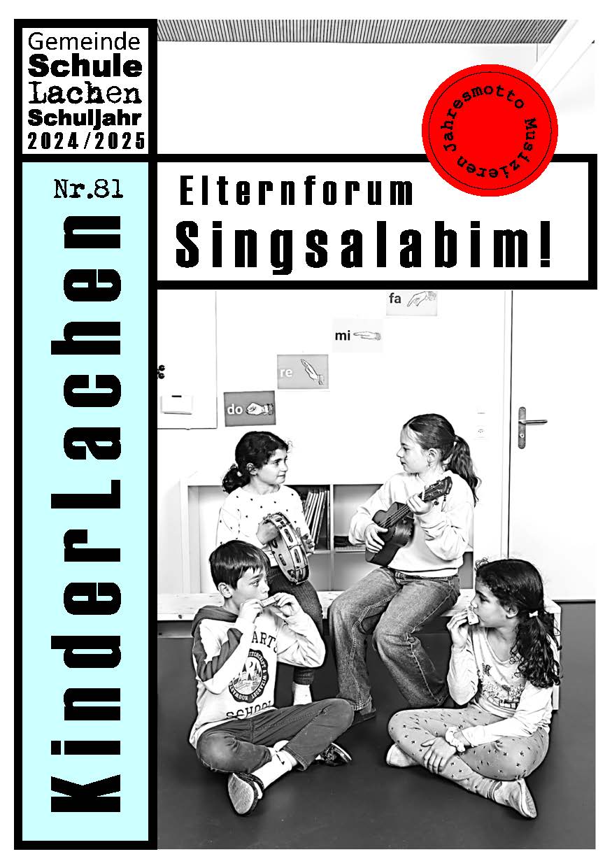 Titelblatt Kinder Lachen Nr. 81