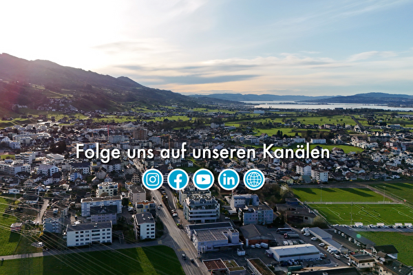 Folge uns auf unseren Kanälen