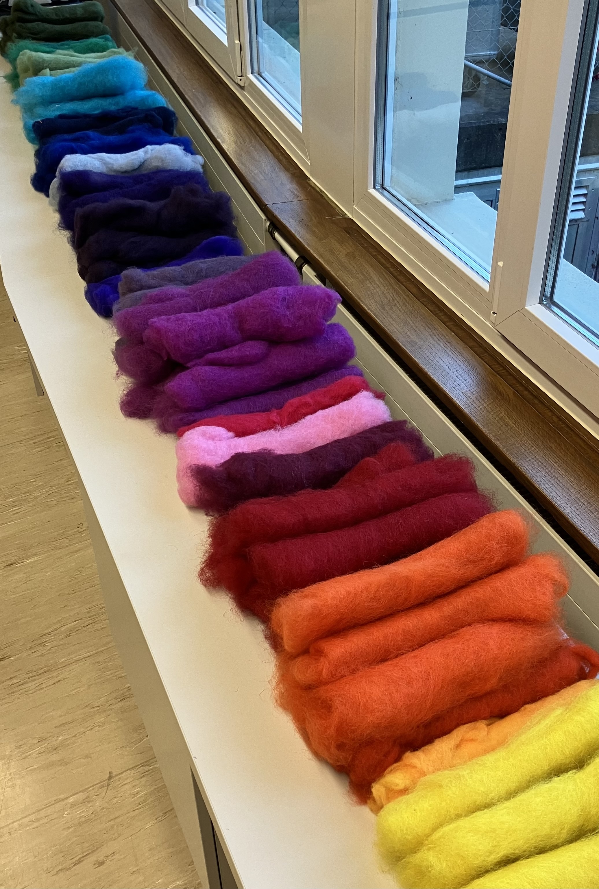 Verschiedene Farben zur Auswahl