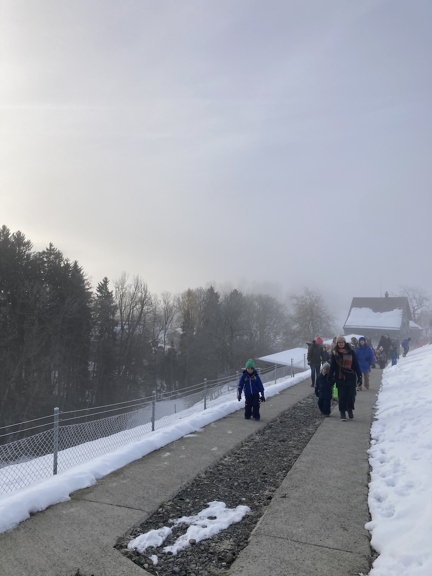 Samichlaus im Wald 1