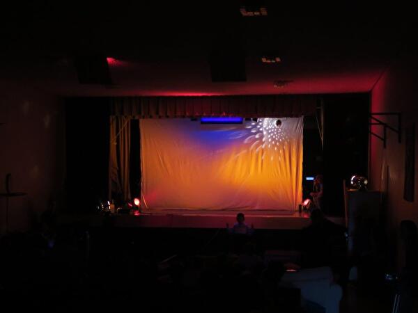 Der Theatersaal ist bereit