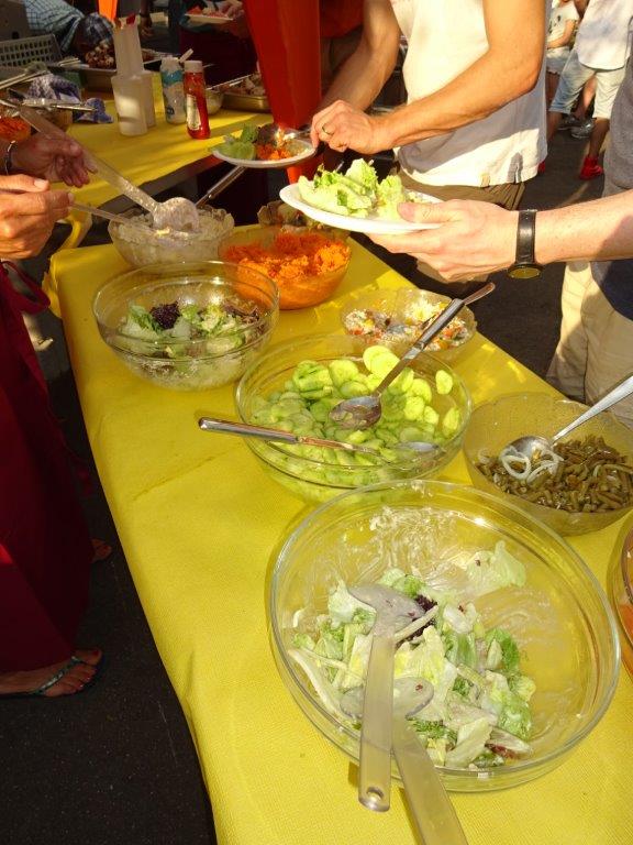 Das Buffet ist eröffnet!