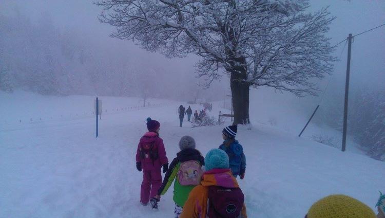 So soll der Winter sein. Alles weiss!