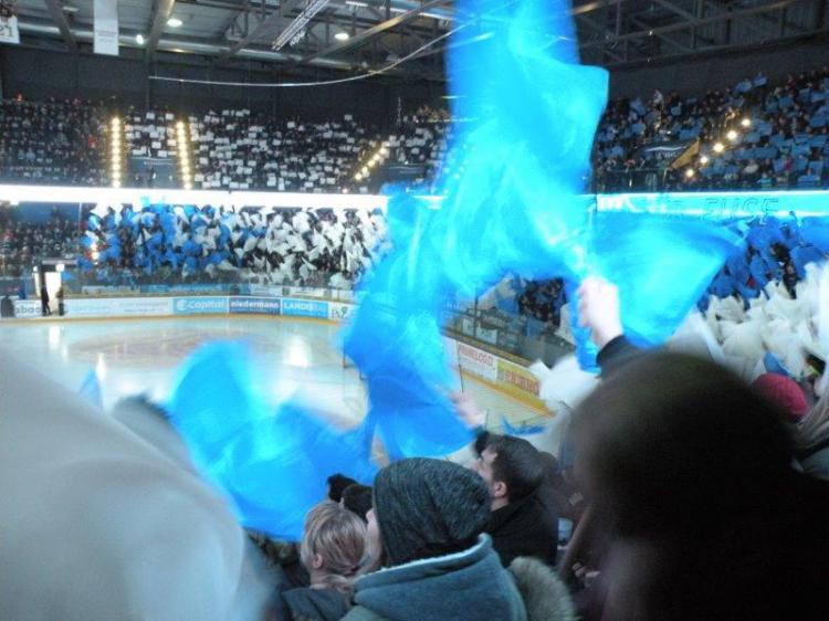 Gute Stimmung im Stadion