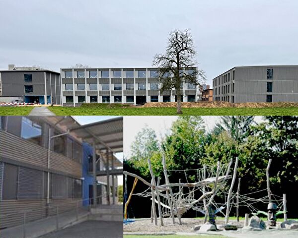 Schulhaus Herti Haupttrakt & Pavillon