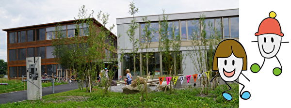 Ansicht Schulhaus Riedmatt