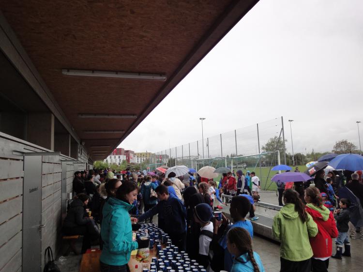 Das Fussballturnier - beliebt bei Jung und Alt.
