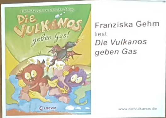 Buchcover die Vulkanos geben Gas