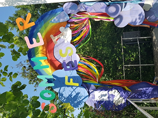 Sommerfest-Tor