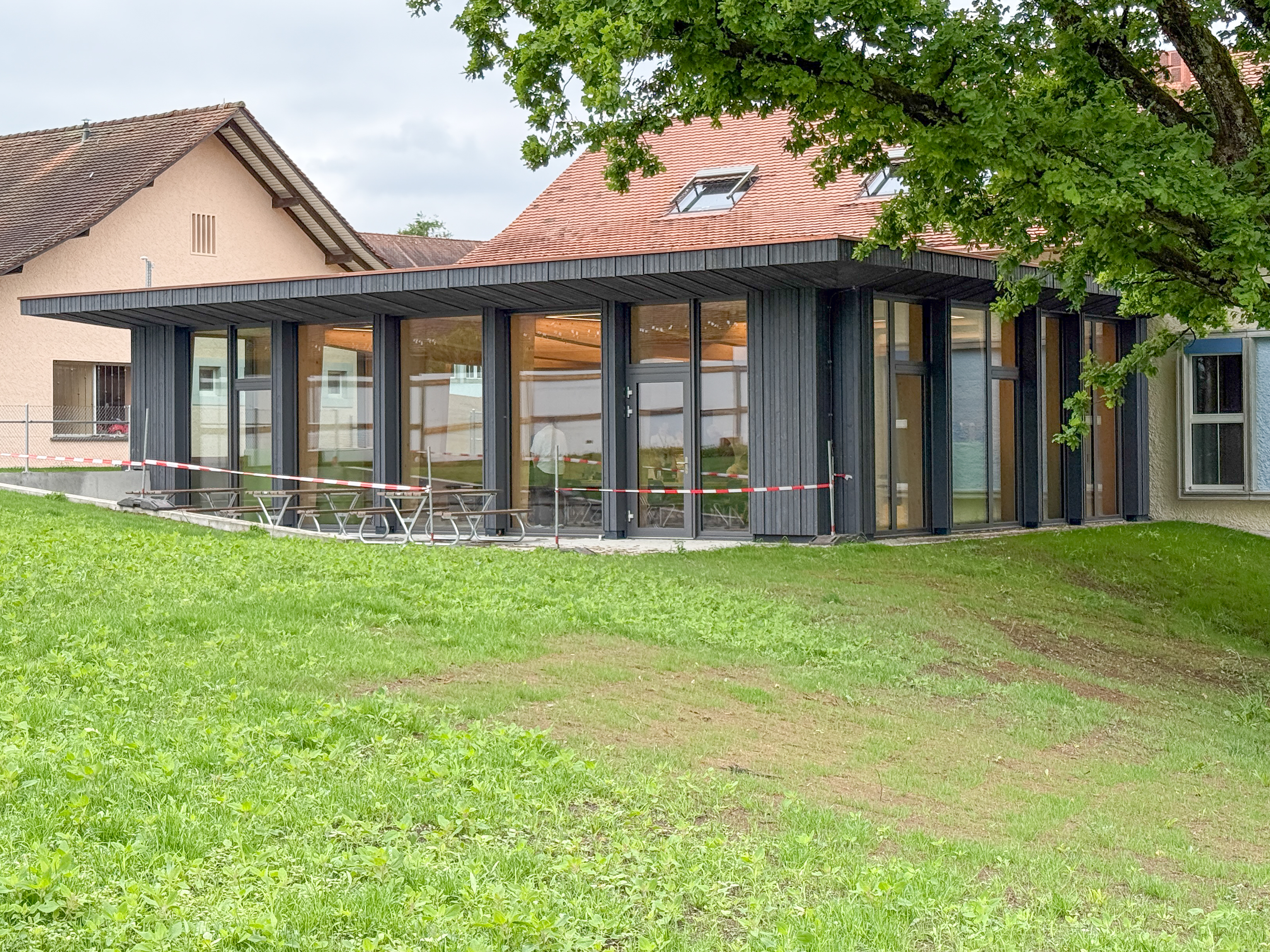 Aussenansicht des Horts. Bild: Stadt Kloten (MGE)