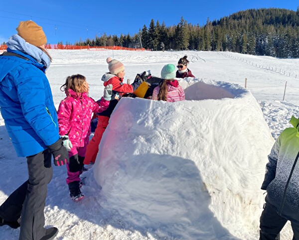 Iglu bauen