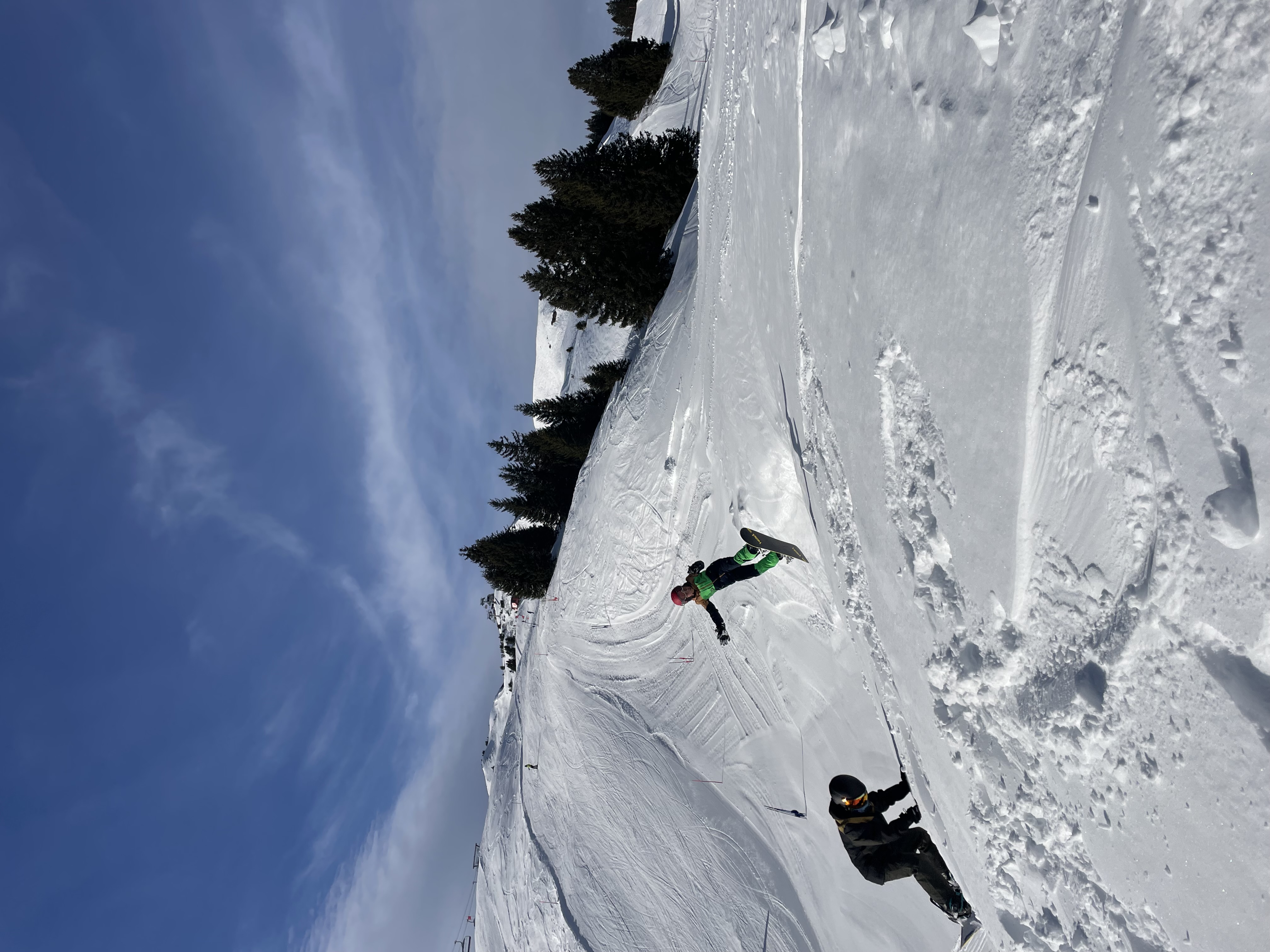 Snowboard fahren