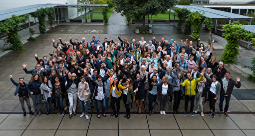 Anlässlich des Lehrerarbeitstages am letzten Tag der Sommerferien wurde ein Gruppenbild gemacht. 