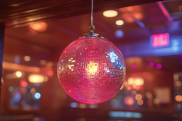 Bild einer Discokugel