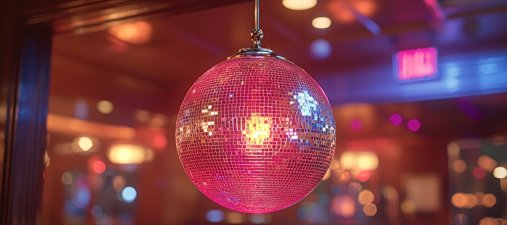 Bild einer Discokugel