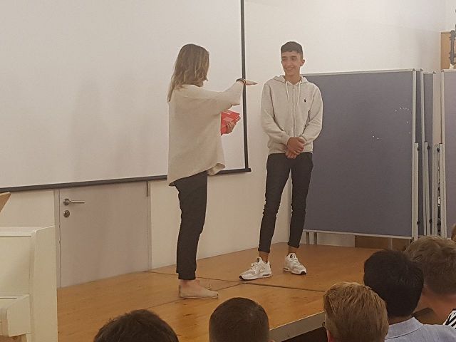 Zeugnisübergabe, Abschied