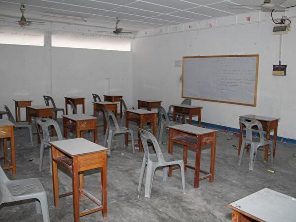 Schule auf den Malediven
