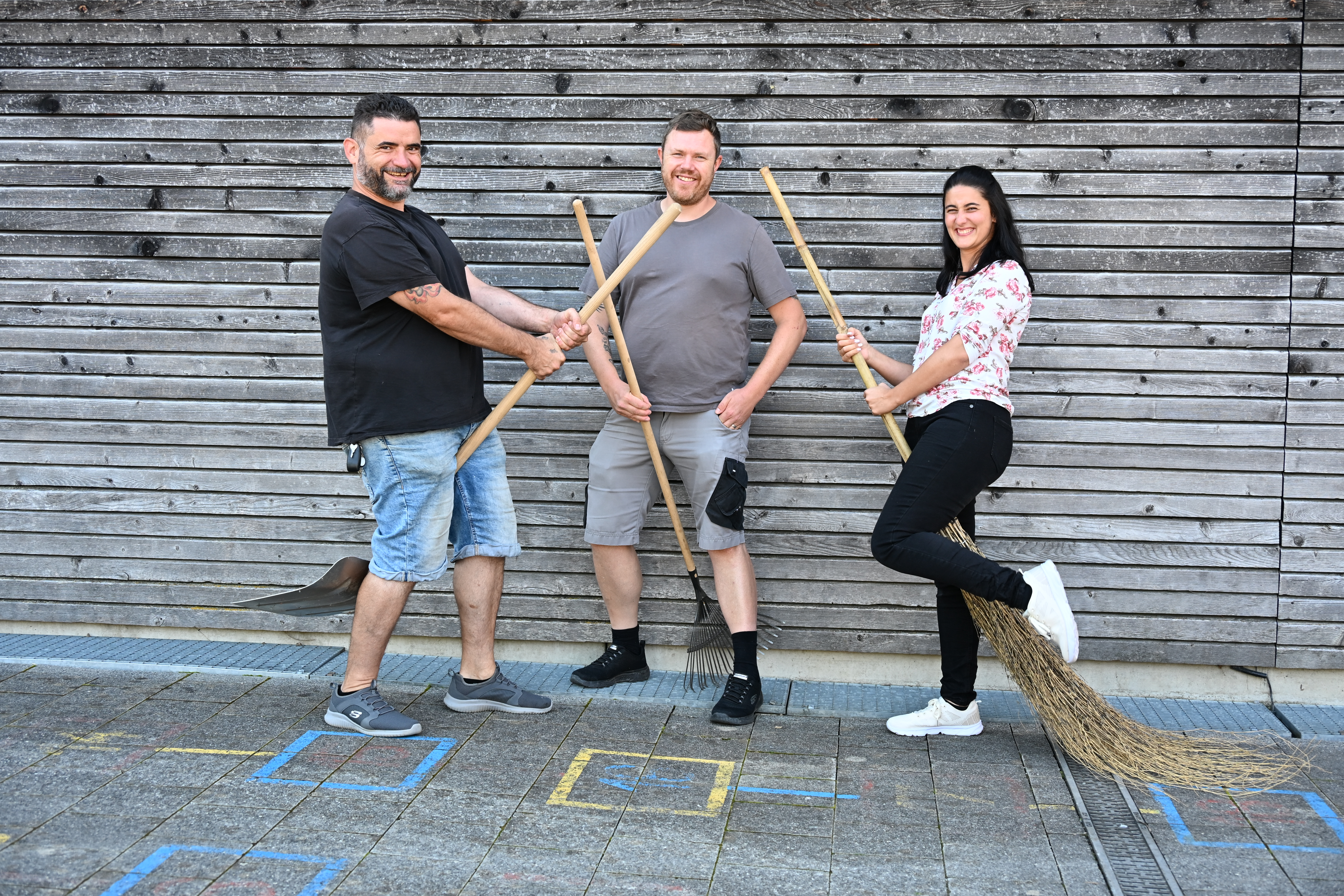 Hauswartteam im August 2025