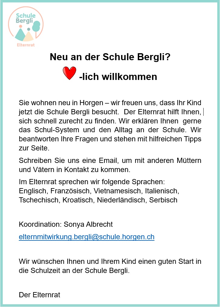 Informationen Neuzuzüger