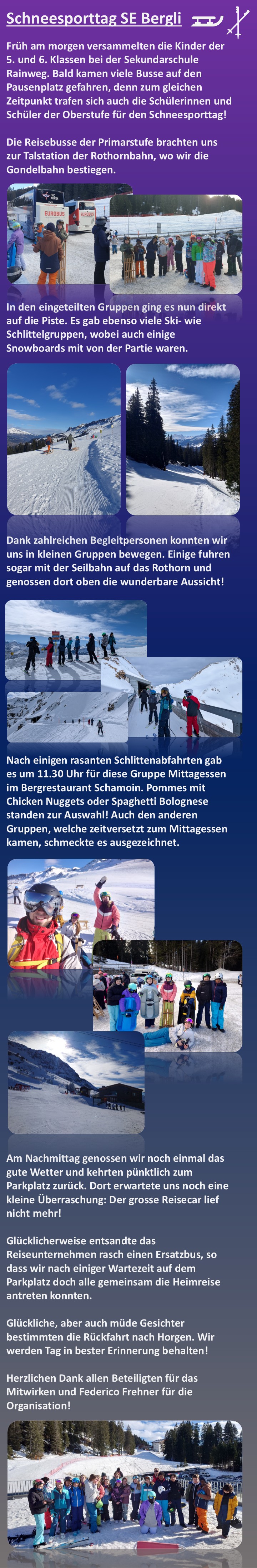 Schneesporttag