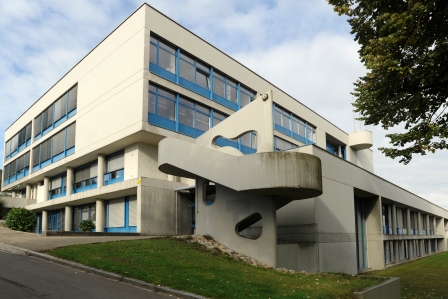 Schulhaus Rainweg, Ansicht via Rainweg