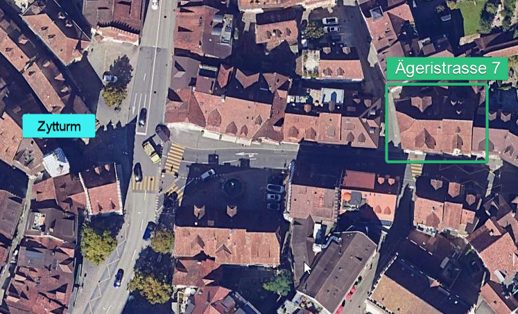 Standort Aegeristrasse