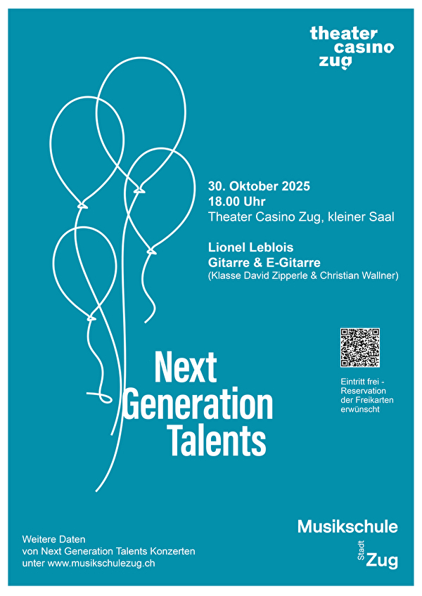 Next Generation Talents Konzert 30.10.2025