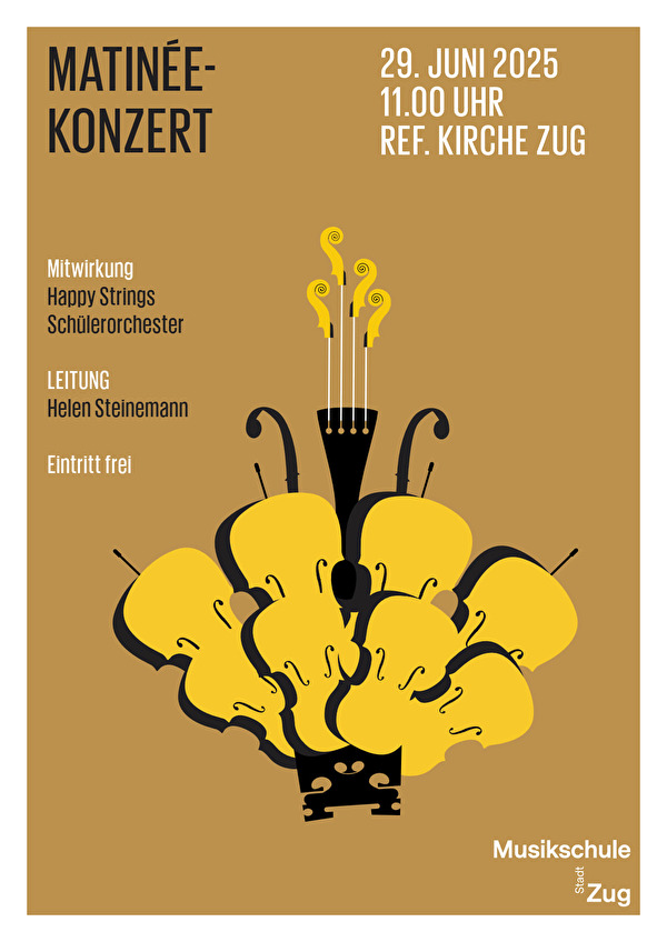 Matinée Konzert Schülerorchester und Happy Strings