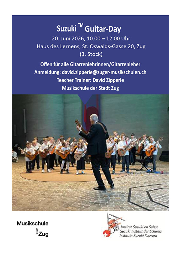 Suzuki Day 20. Juni 2026