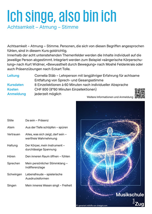 Kurs Ich singe also bin ich