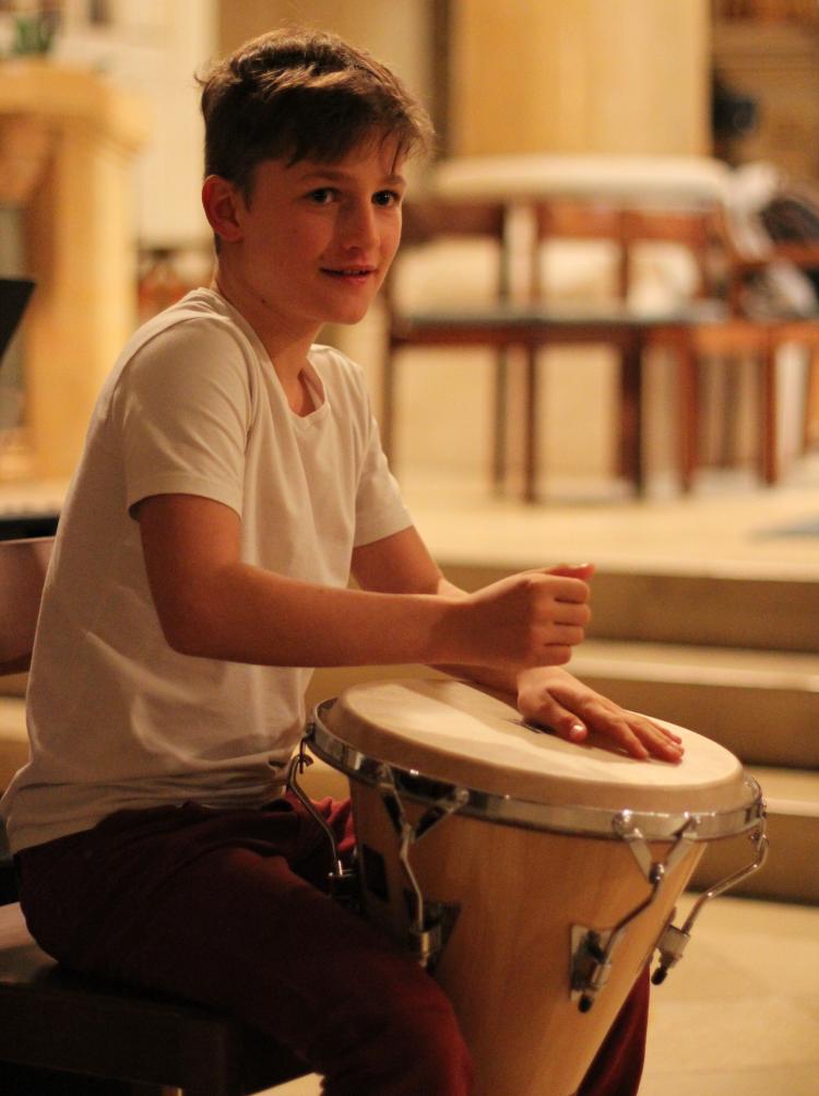 The litte drummer boy...