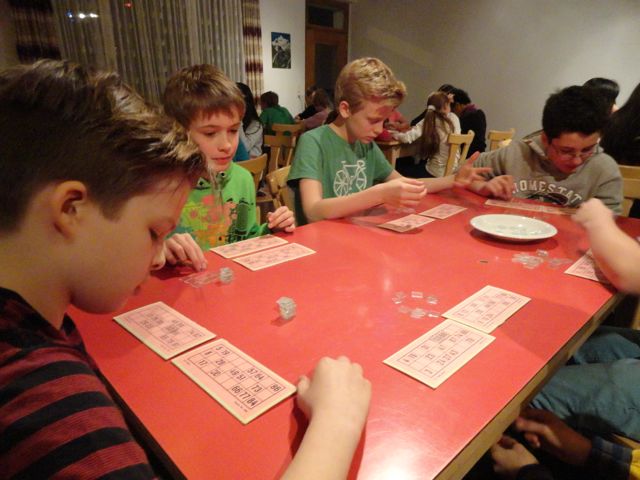 Spannung beim Lotto.