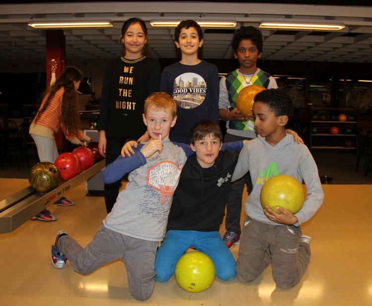 Besuch im Bowling-Center in Trimbach.
