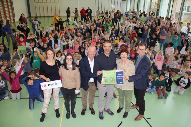 ... holt sich den Walk To School - Sieg innerhalb von Olten 2019.