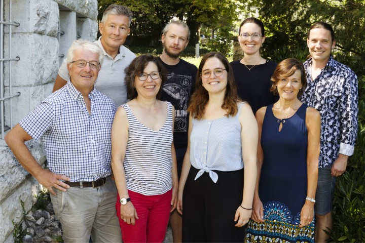 Christoph Weibel, Anton Kudryavtsev, Regula Anderes, Sofus Gleditsch, Mattea Anderes, Vittoria Pagani, Stefania Rizzo, Rolf Mosele (es fehlen: Hugo Bollschweiler, Jonas Willimann)